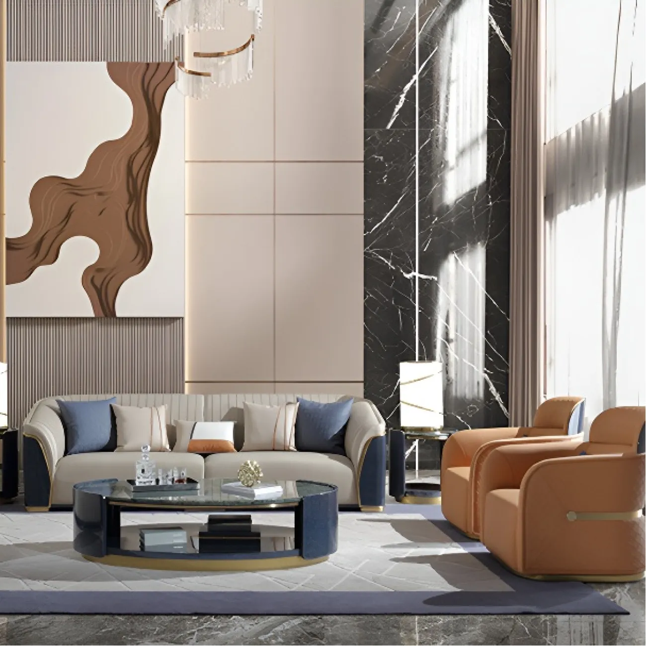 Низкий журнальный столик Leonie от MIVICA с мраморной столешницей JS38464-32 Низкий журнальный столик Leonie от MIVICA с мраморной столешницей JS38464-32