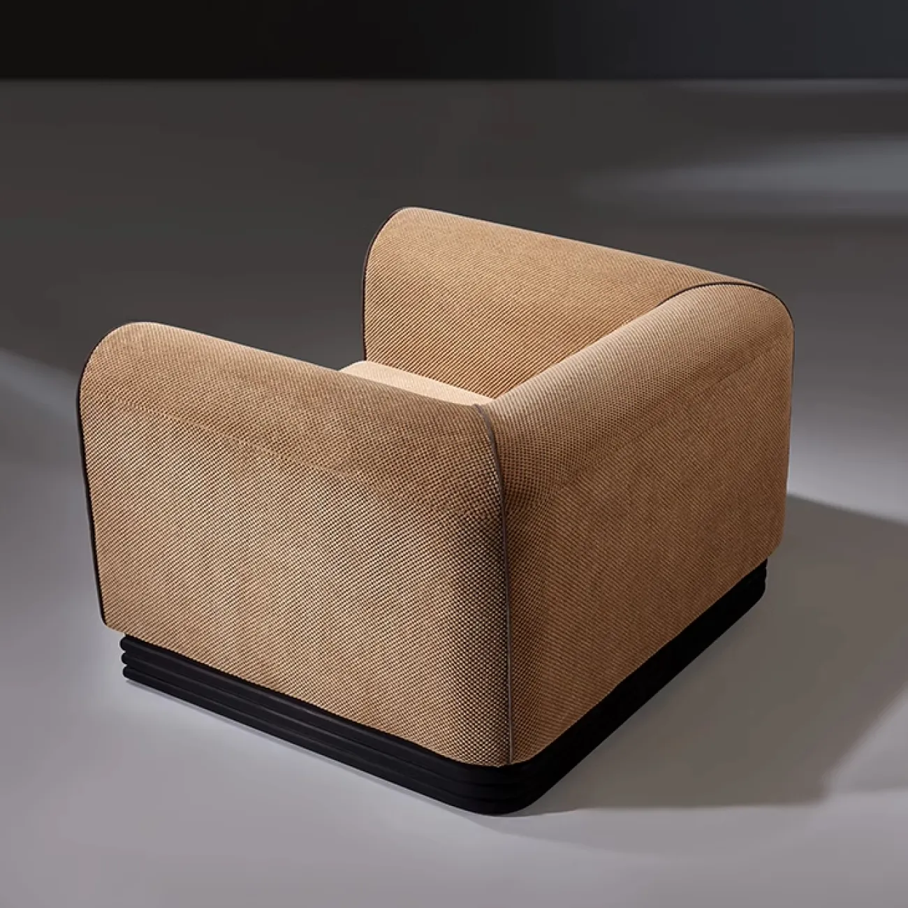 Изысканное текстильное кресло MIVICA из дерева и вельвета KR38467-32