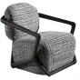 Комфортабельное текстильное кресло MIVICA из ясеня KR38471-32