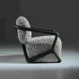 Комфортабельное текстильное кресло MIVICA из ясеня KR38471-32