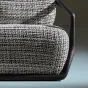 Комфортабельное текстильное кресло MIVICA из ясеня KR38471-32