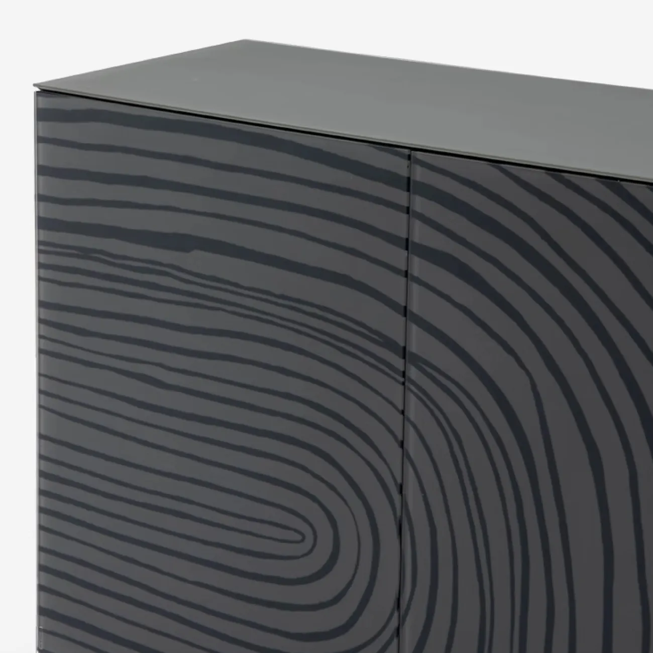 Стильный комод MIVICA со столешницей из закаленного стекла KD38481-32 Стильный комод MIVICA со столешницей из закаленного стекла KD38481-32