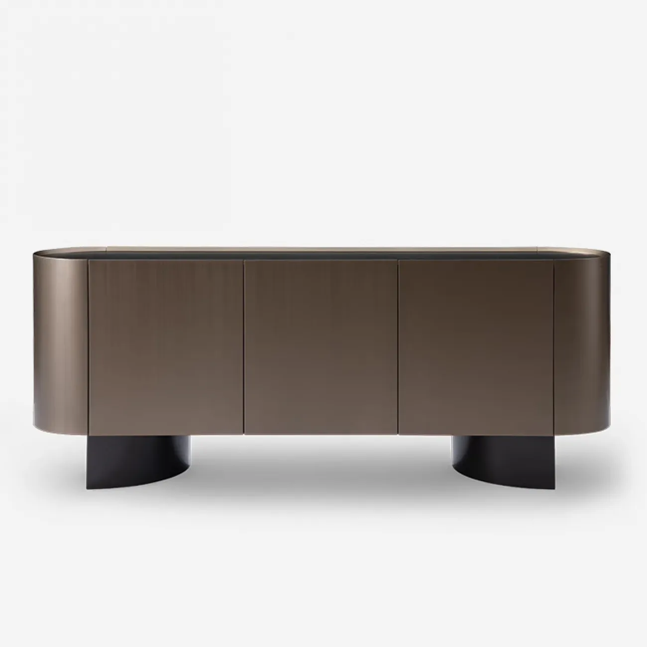 Элегантный комод MIVICA бронзового цвета с каменной столешницей KD38481-32
