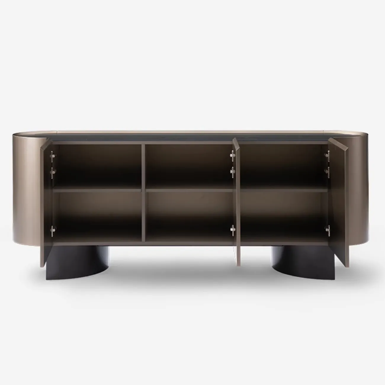 Элегантный комод MIVICA бронзового цвета с каменной столешницей KD38481-32 Элегантный комод MIVICA бронзового цвета с каменной столешницей KD38481-32