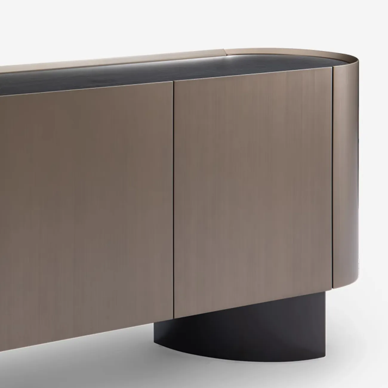 Элегантный комод MIVICA бронзового цвета с каменной столешницей KD38481-32 Элегантный комод MIVICA бронзового цвета с каменной столешницей KD38481-32