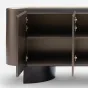Элегантный комод MIVICA бронзового цвета с каменной столешницей KD38481-32
