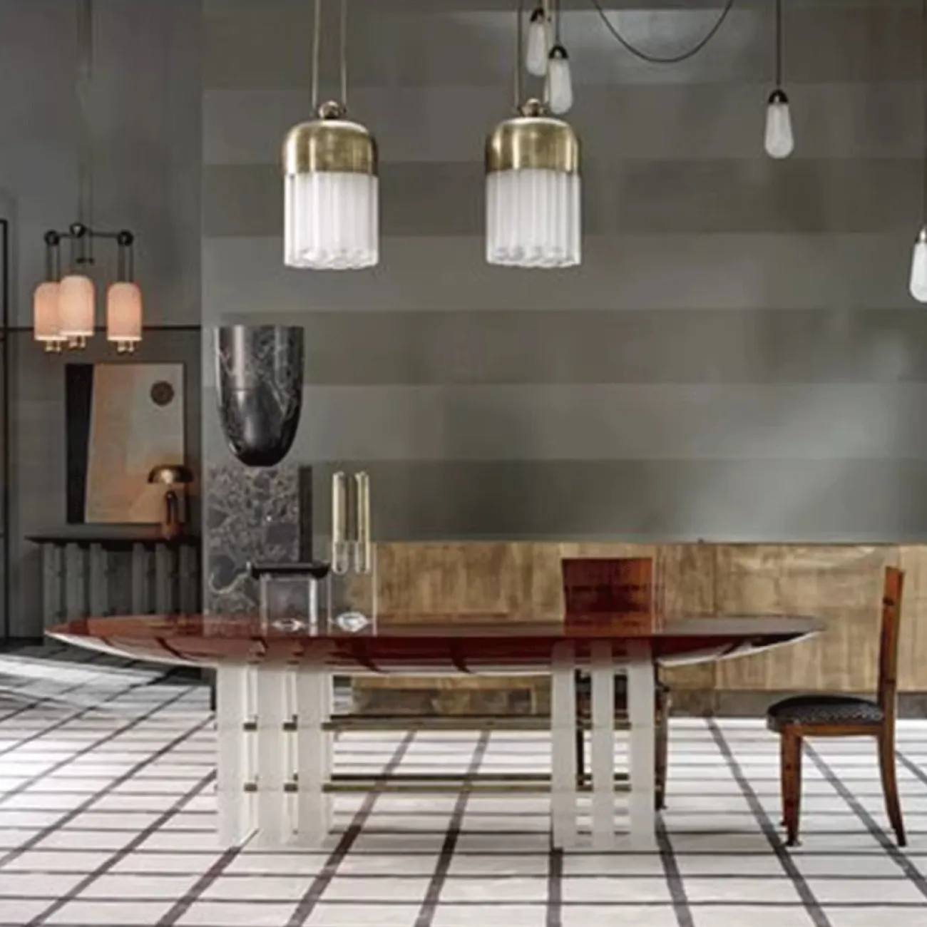 Дизайнерский Обеденный Стол Пирс Yanshe от LaLume