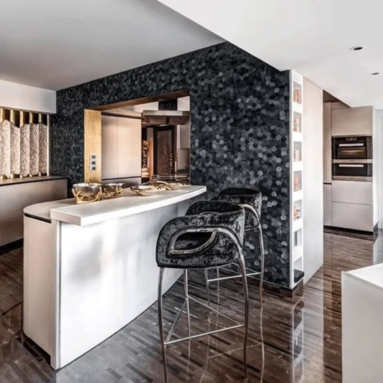 Дизайнерский Барный стул Орлиный Глаз Yanshe от LaLume