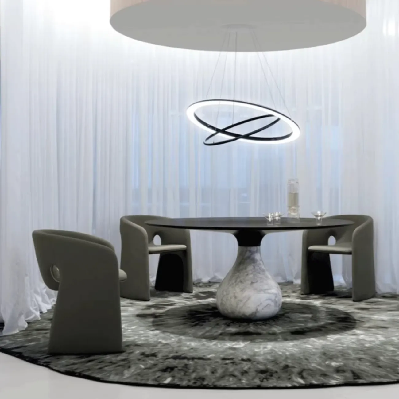 Дизайнерский Современный Обеденный Стул Yanshe от LaLume