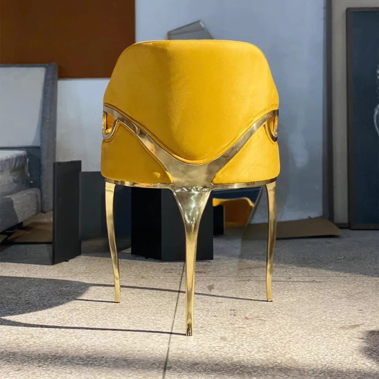 Дизайнерский Современный Обеденный Стул в виде Орлиного Глаза Yanshe от LaLume