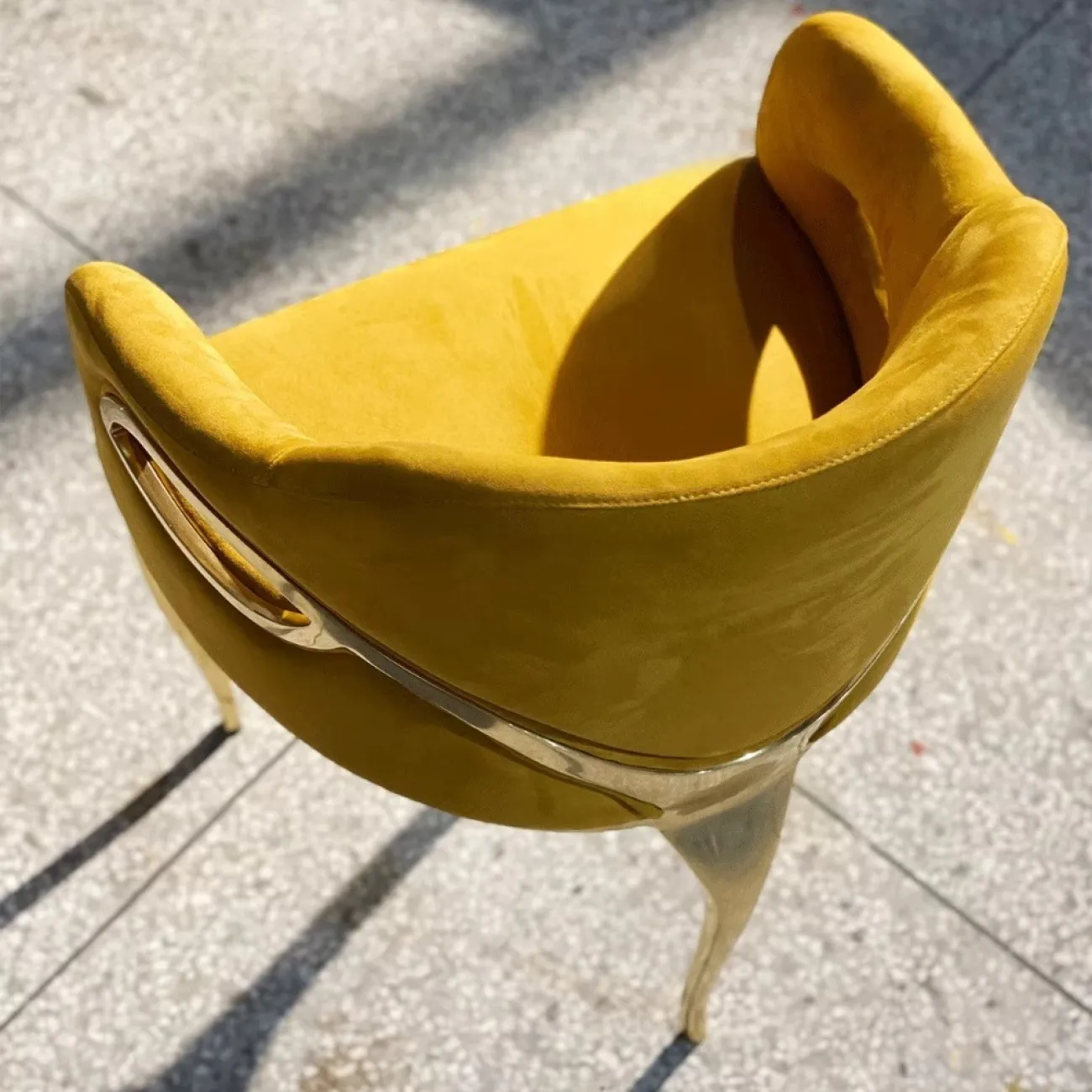 Дизайнерский Современный Обеденный Стул в виде Орлиного Глаза Yanshe от LaLume