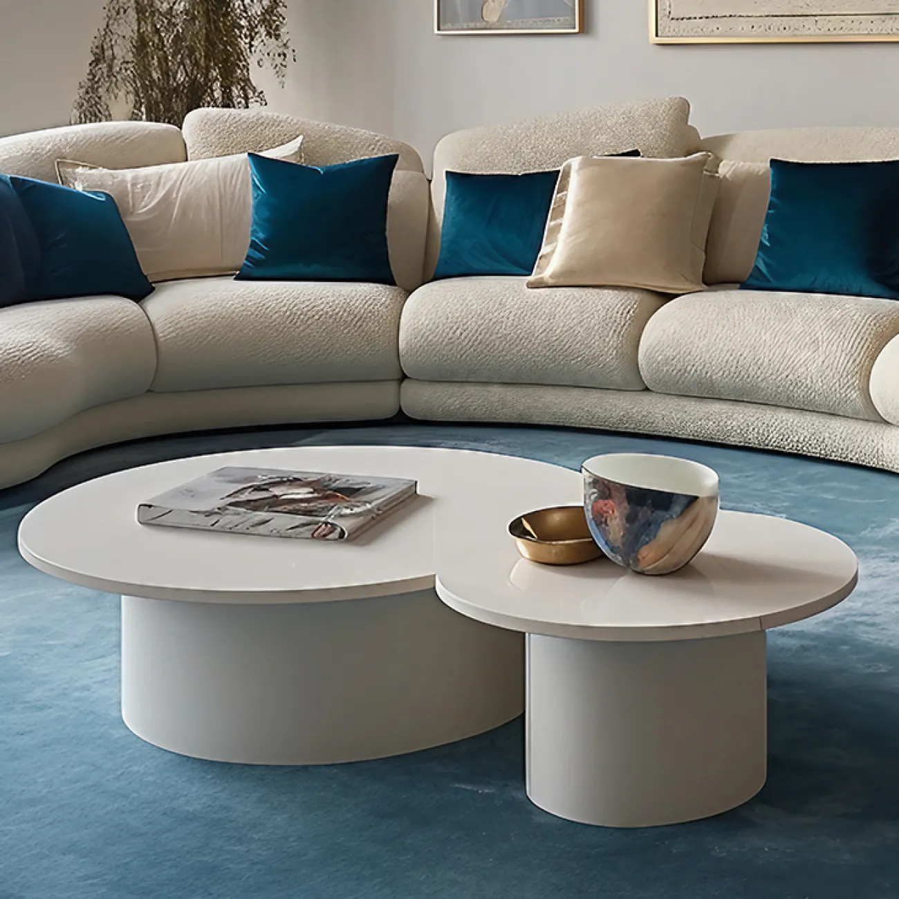 Роскошный диван MIVICA оригинальной формы DV38500-32 Роскошный диван MIVICA оригинальной формы DV38500-32