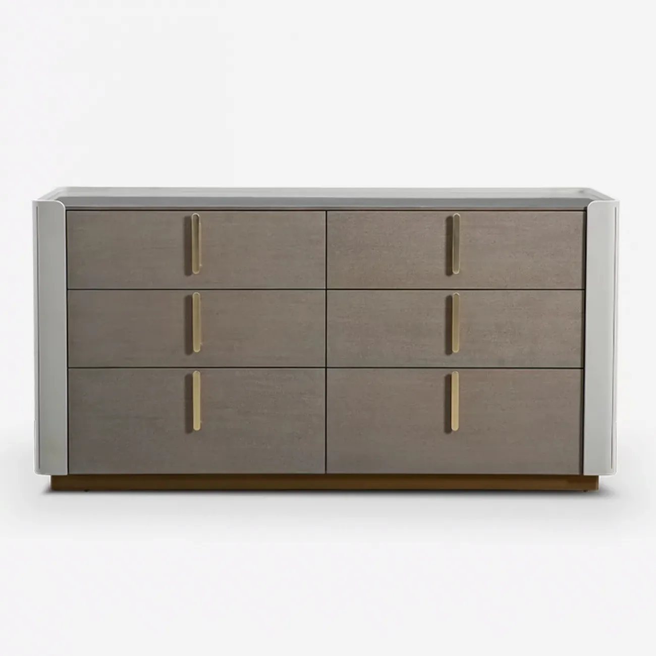 Элегантный комод MIVICA из белого дуба KD38508-32