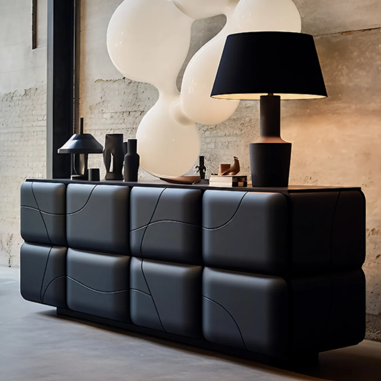 Роскошный комод MIVICA из дерева KD38520-32