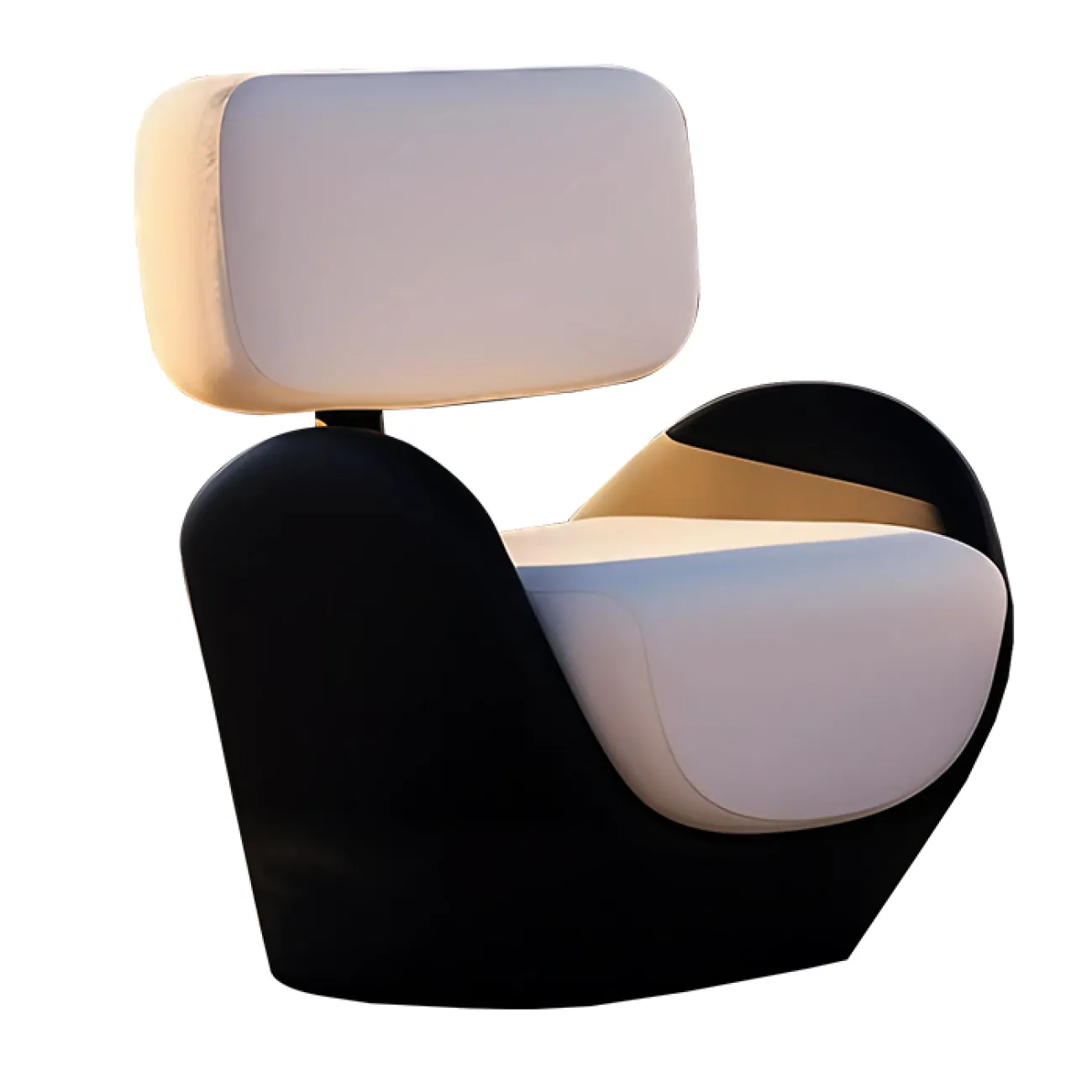 Элегантное текстильное кресло MIVICA оригинальной формы KR38527-32 Элегантное текстильное кресло MIVICA оригинальной формы KR38527-32