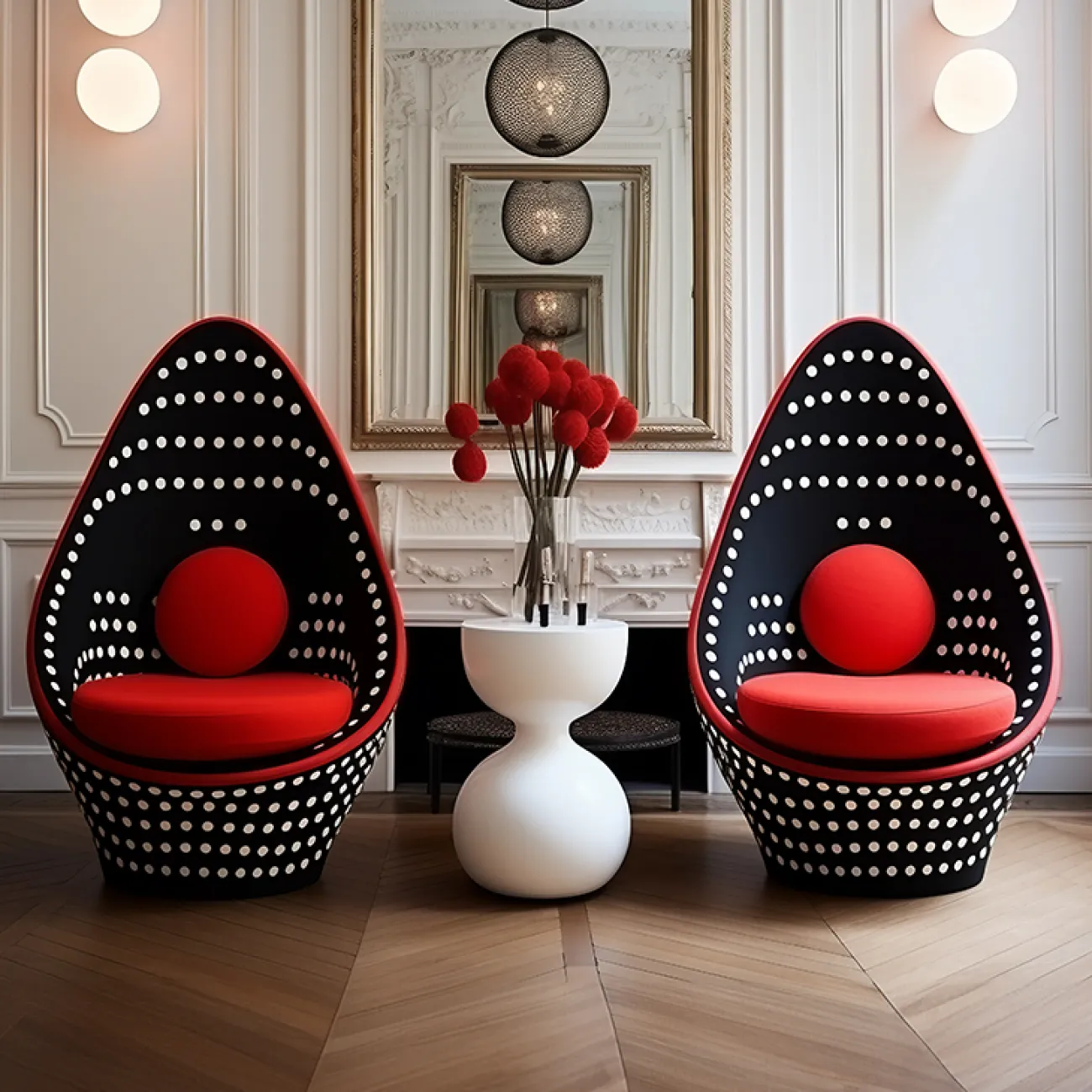 Дизайнерское кресло Love Creation от MIVICA оригинальной формы KR38540-32