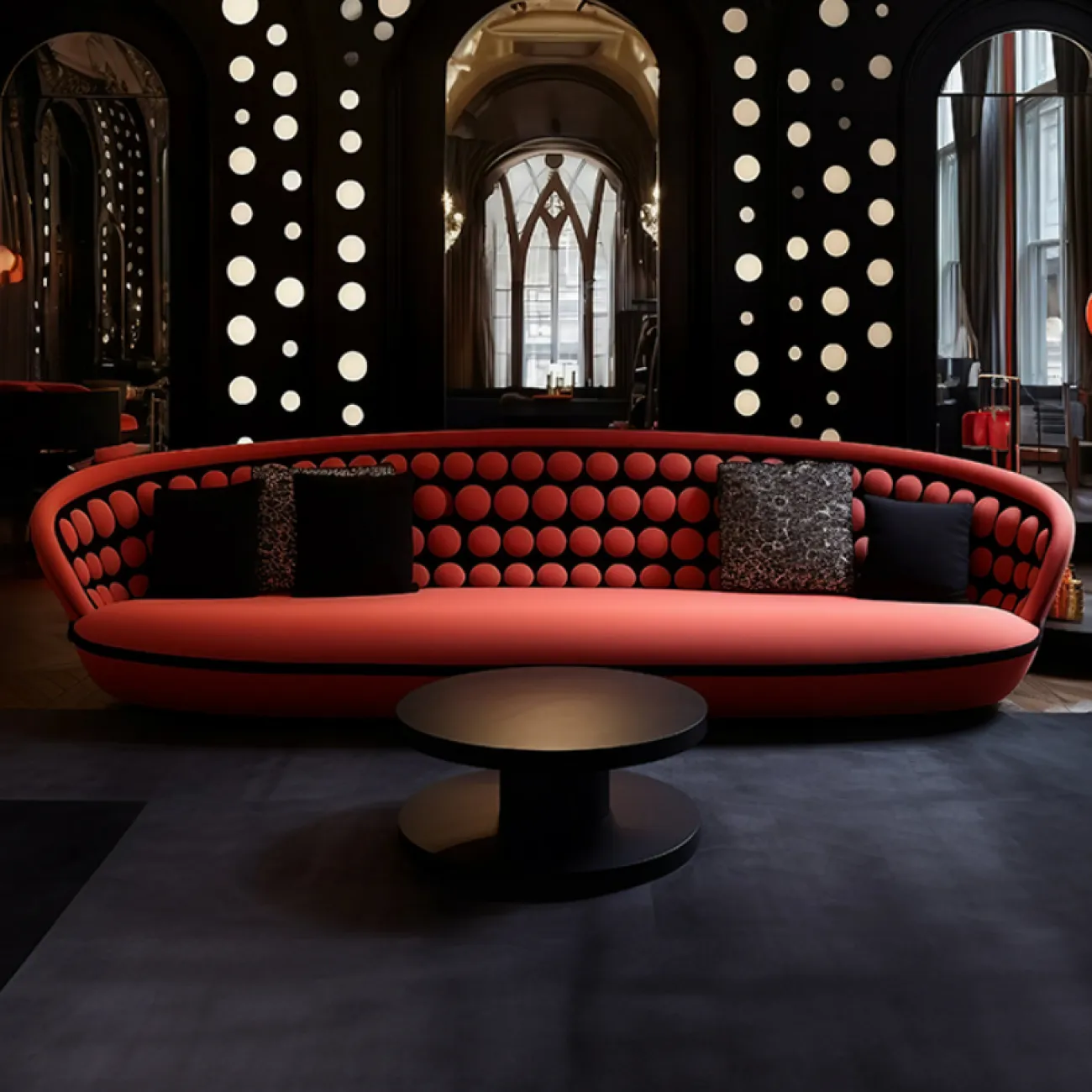 Дизайнерский диван Love Creation от MIVICA оригинальной формы из пластика ASA DV38545-32