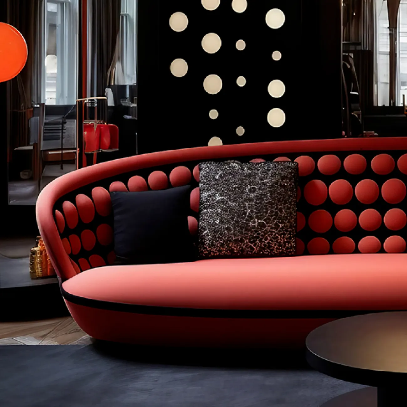 Дизайнерский диван Love Creation от MIVICA оригинальной формы из пластика ASA DV38545-32