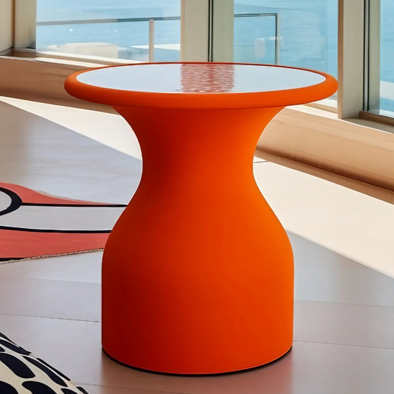 Яркий журнальный столик Love Creation от MIVICA из дерева JS38546-32