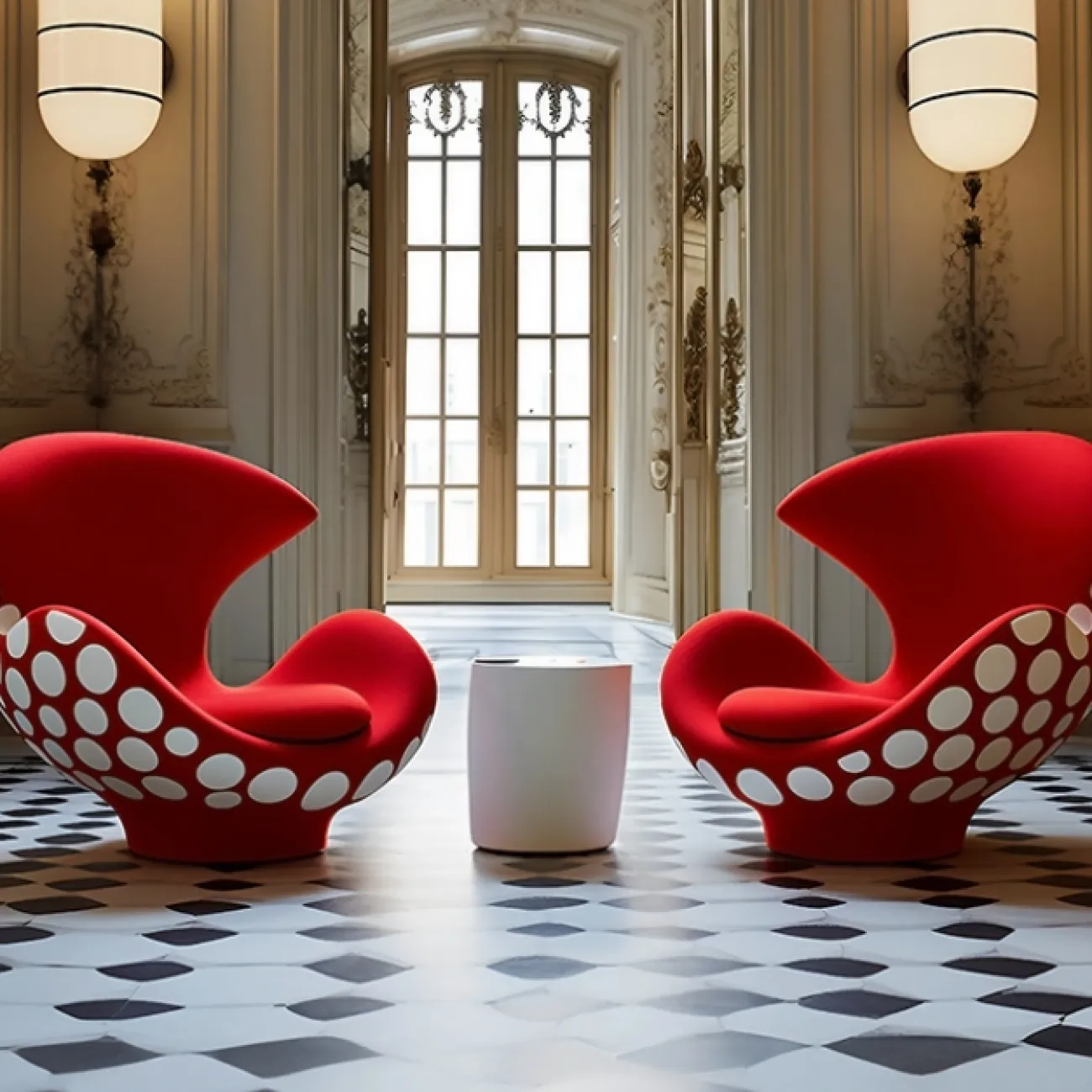 Дизайнерское кресло Love Creation от MIVICA оригинальной формы KR38556-32