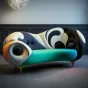 Дизайнерский диван Love Creation от MIVICA из сосны и искусственной кожи DV38559-32
