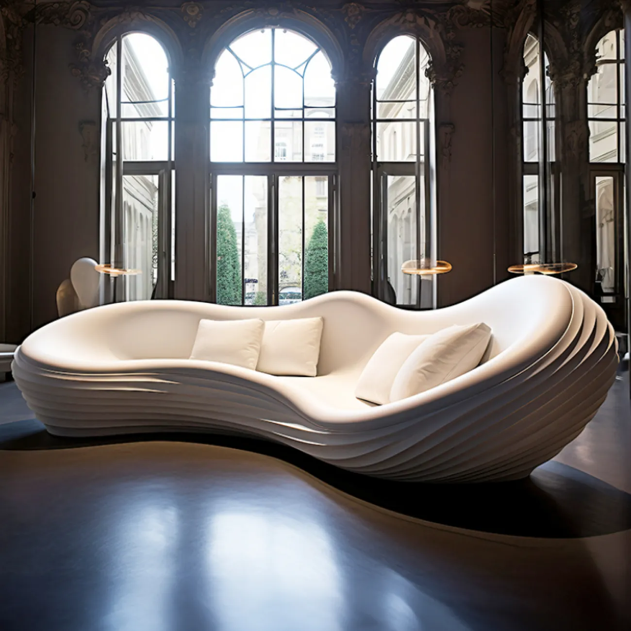 Дизайнерский диван Love Creation от MIVICA из пластика ASA с нанопокрытием DV38563-32