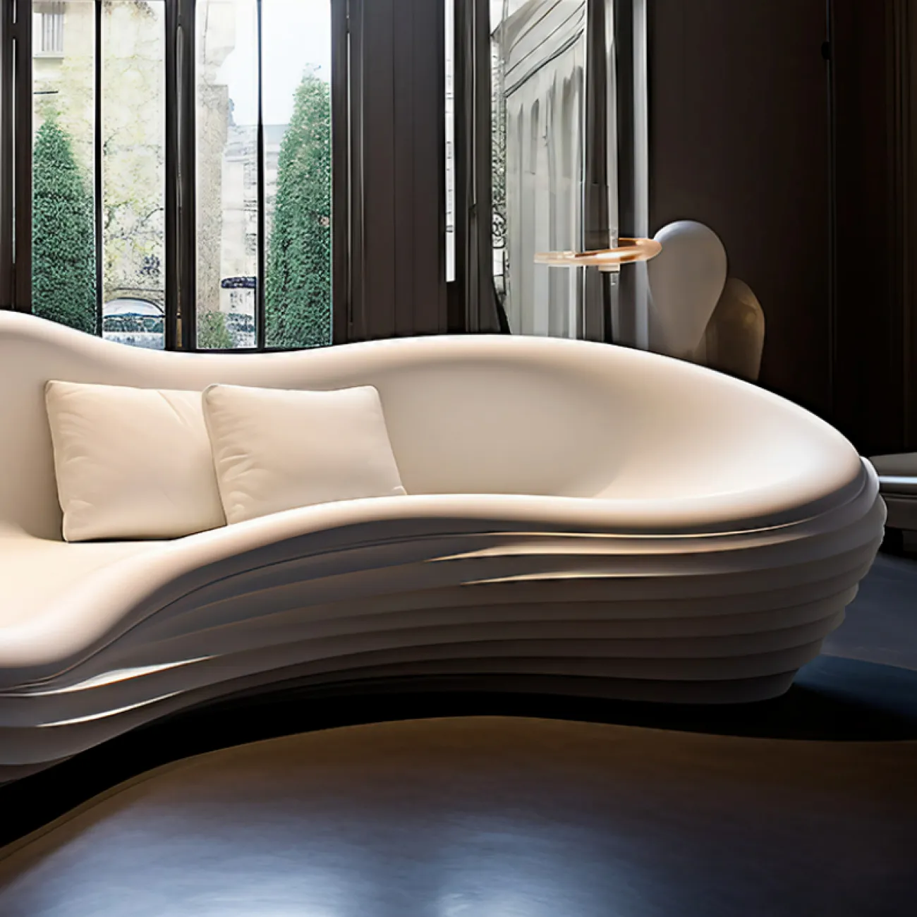 Дизайнерский диван Love Creation от MIVICA из пластика ASA с нанопокрытием DV38563-32