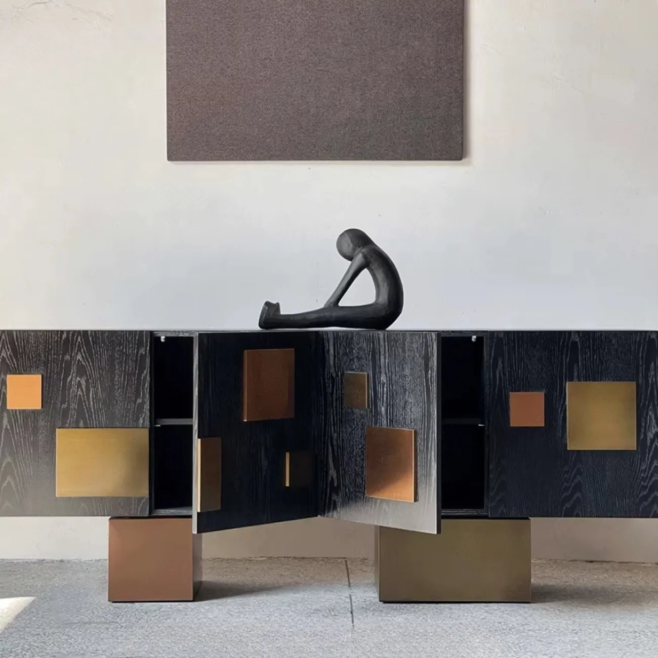 Дизайнерский Кубический Шкаф из Дерева Yanshe от LaLume