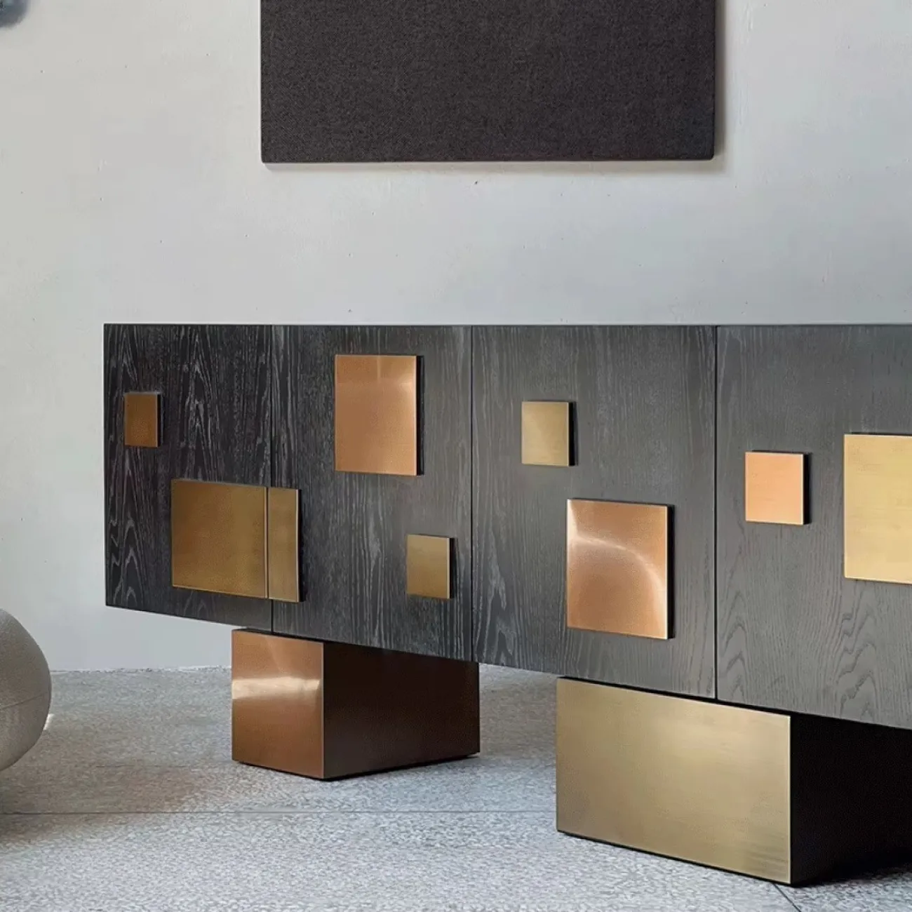 Дизайнерский Кубический Шкаф из Дерева Yanshe от LaLume