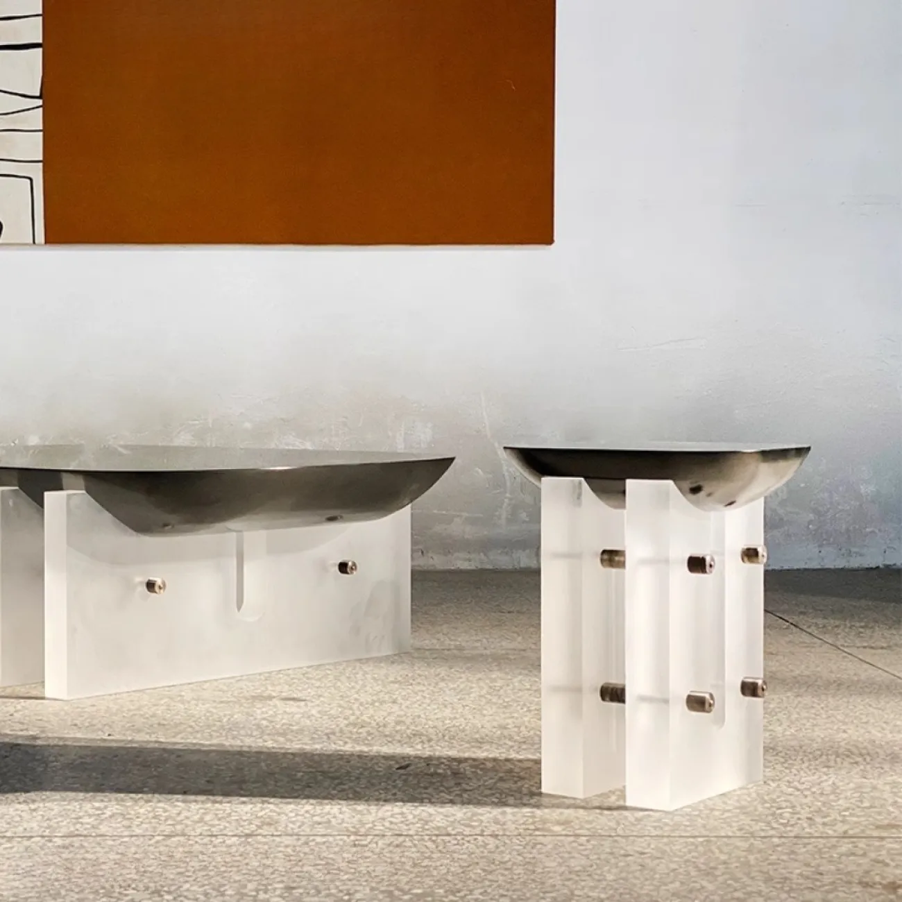 Дизайнерский Приставной столик Yanshe от LaLume