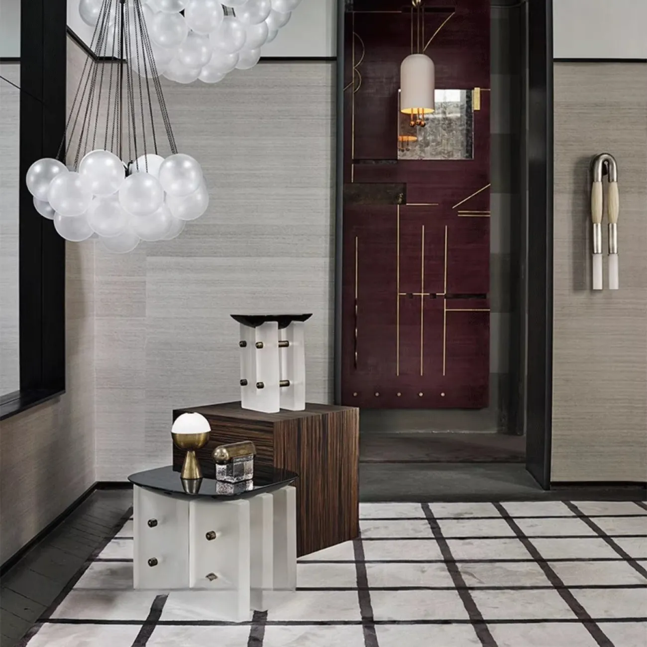 Дизайнерский Приставной столик Yanshe от LaLume