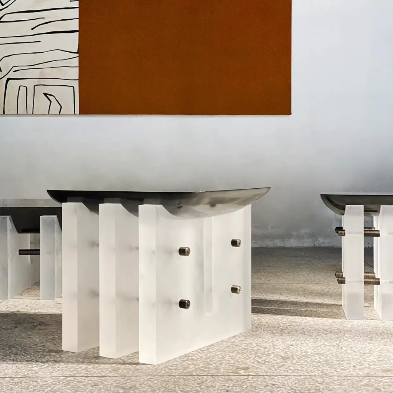 Дизайнерский Приставной столик Yanshe от LaLume