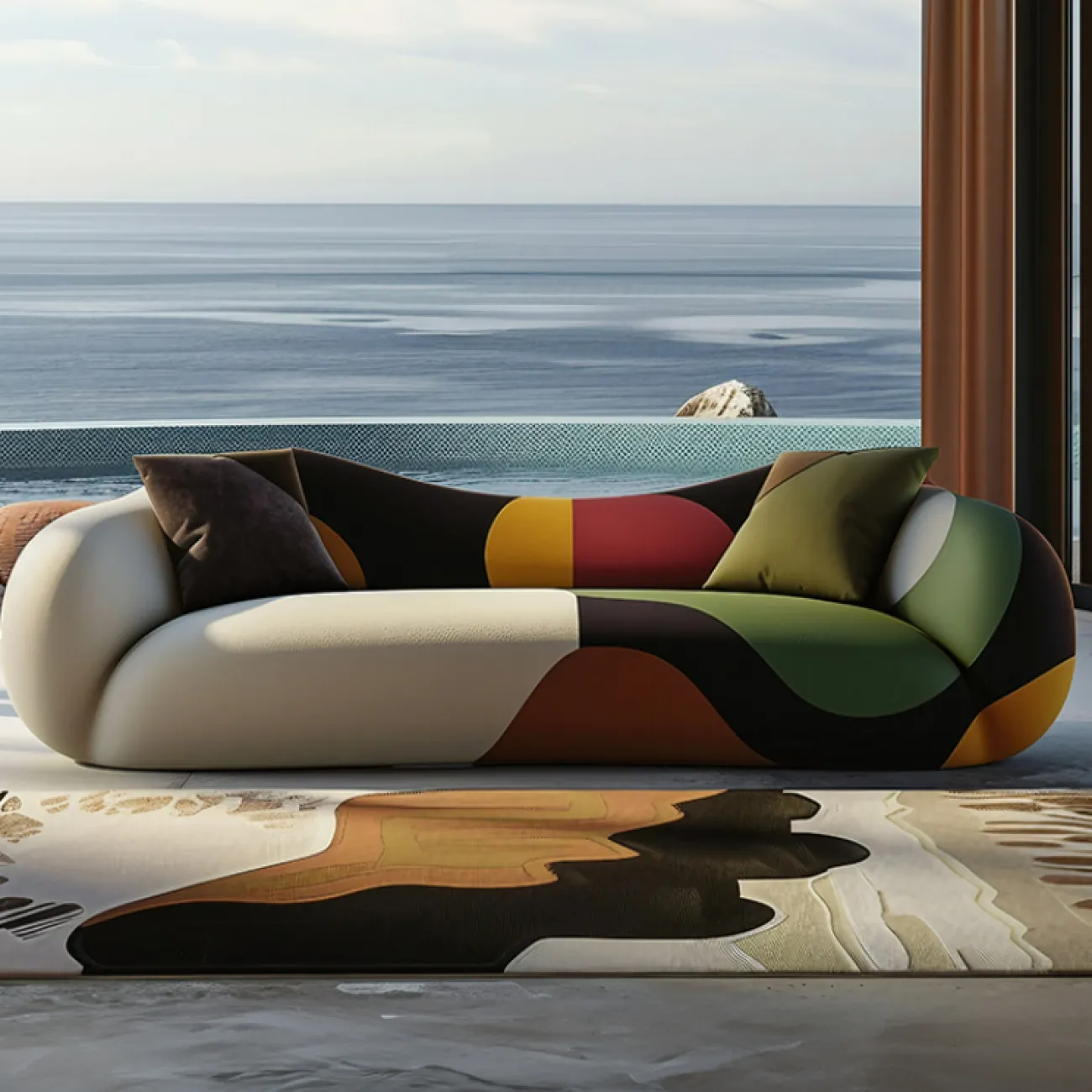 Эксклюзивный диван Love Creation от MIVICA из дерева DV38585-32