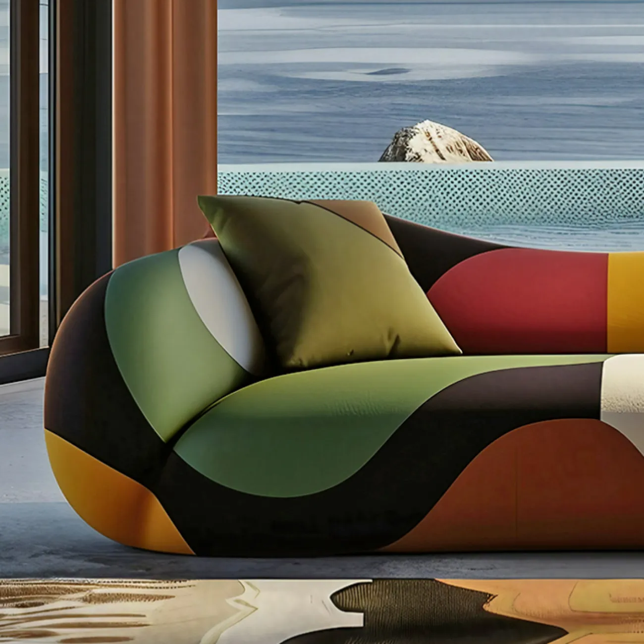 Эксклюзивный диван Love Creation от MIVICA из дерева DV38585-32