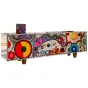 Тумба под телевизор  в стиле поп-арт Love Creation от MIVICA из дерева с ручной росписью TB38587-32