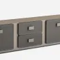 Элегантная тумба под телевизор MIVICA из розового дерева TB38602-32