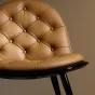 Роскошное кресло MIVICA из кожи и дерева KR38603-32