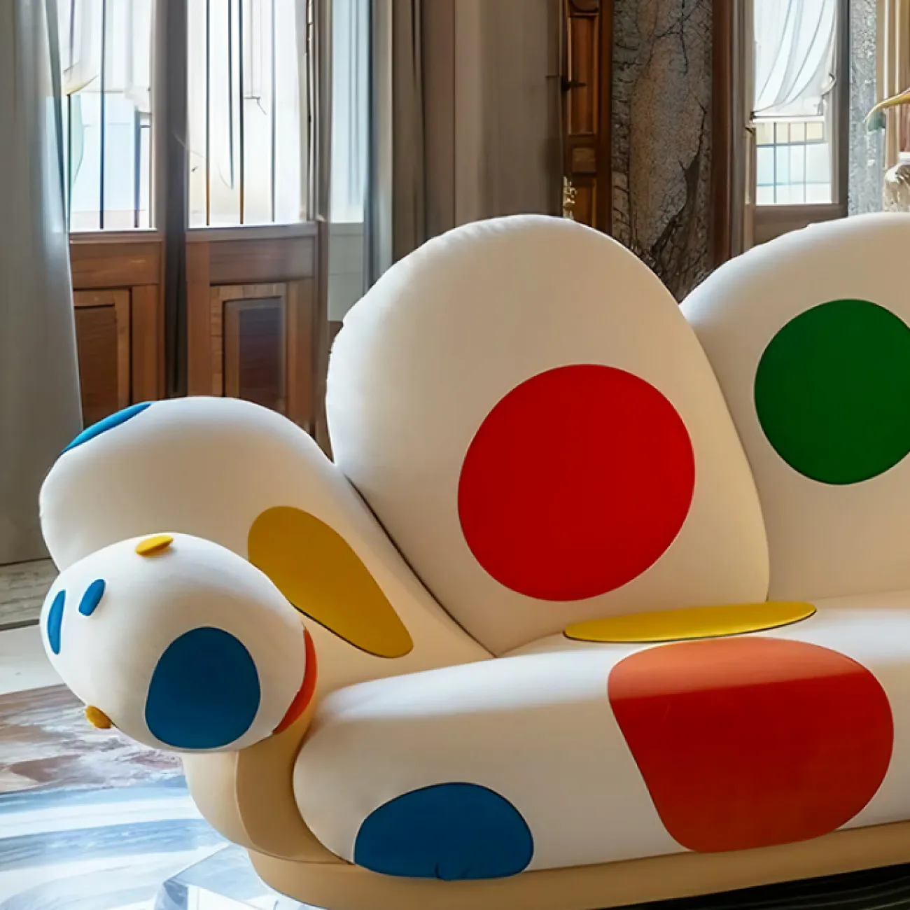 Дизайнерский диван MIVICA из дерева DV38614-32