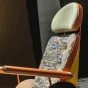 Необычное кресло-качалка Memphis Art от MIVICA из дерева KR38617-32