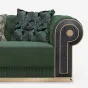 Роскошное кресло MIVICA из натуральной матовой кожи и бука KR38646-32