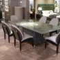Удобный обеденный стул MIVICA из дерева и кожи ST38649-32