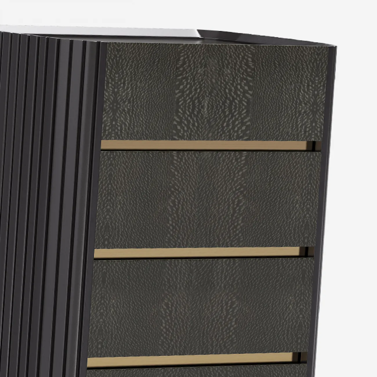 Элегантный комод MIVICA из  бука KD38653-32