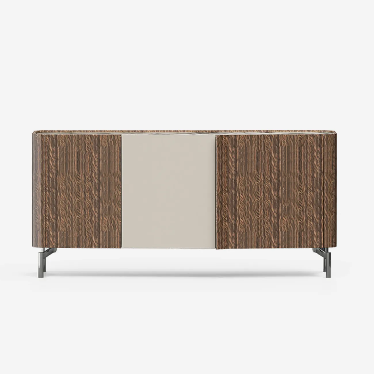 Удобный буфет MIVICA из бука и мрамора BF38655-32