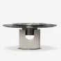 Роскошный поворотный обеденный стол MIVICA с мраморной столешницей OS38667-32