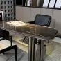 Эргономичный стул MIVICA из стали и текстиля ST38671-32