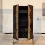 Дизайнерский Геометрический Винный Шкаф Yanshe от LaLume