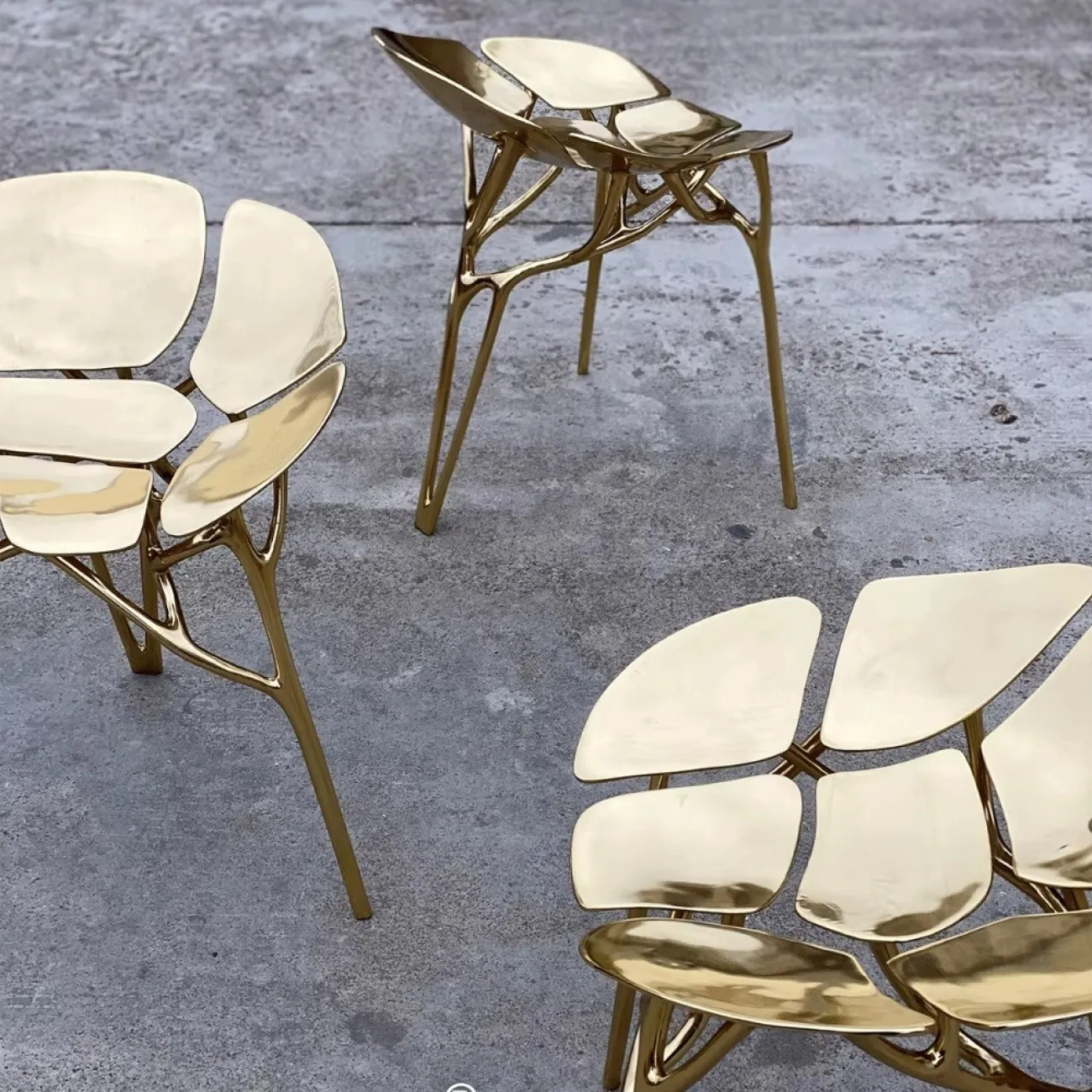 Дизайнерский Стул Лепесток Yanshe от LaLume