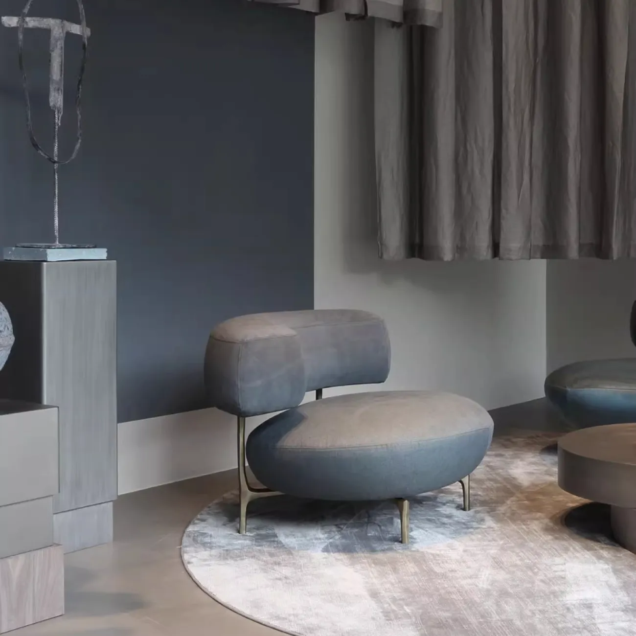 Дизайнерский Одноместный Диван Манго Yanshe от LaLume