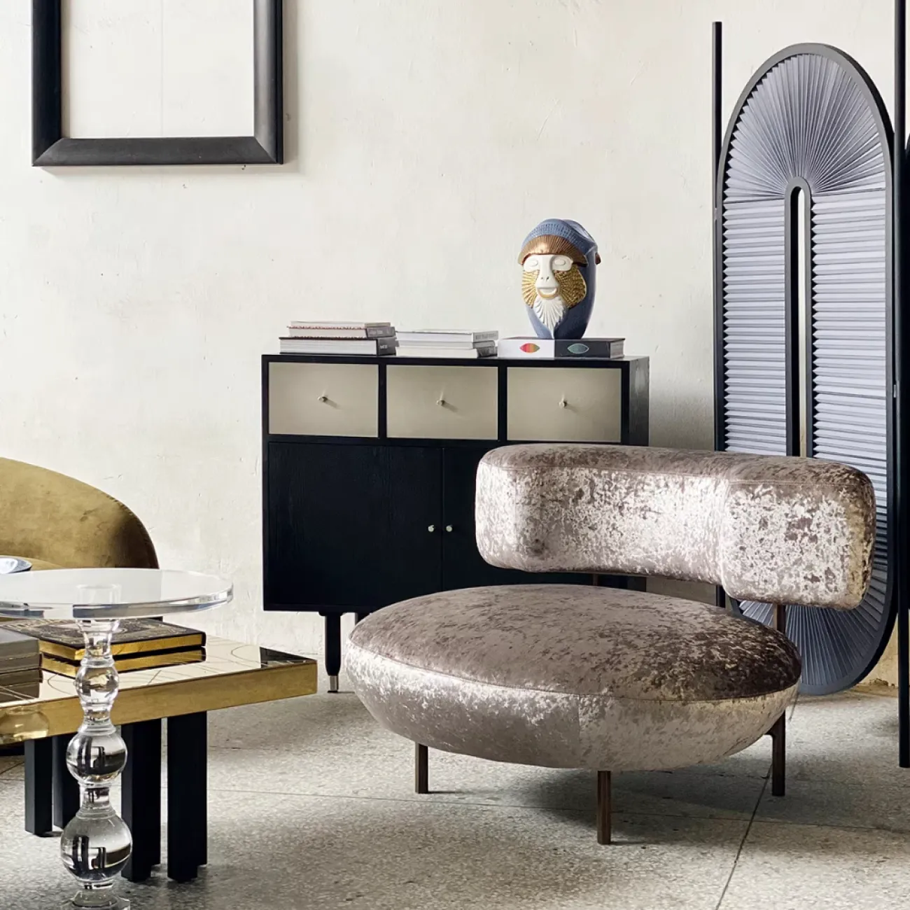 Дизайнерский Одноместный Диван Манго Yanshe от LaLume