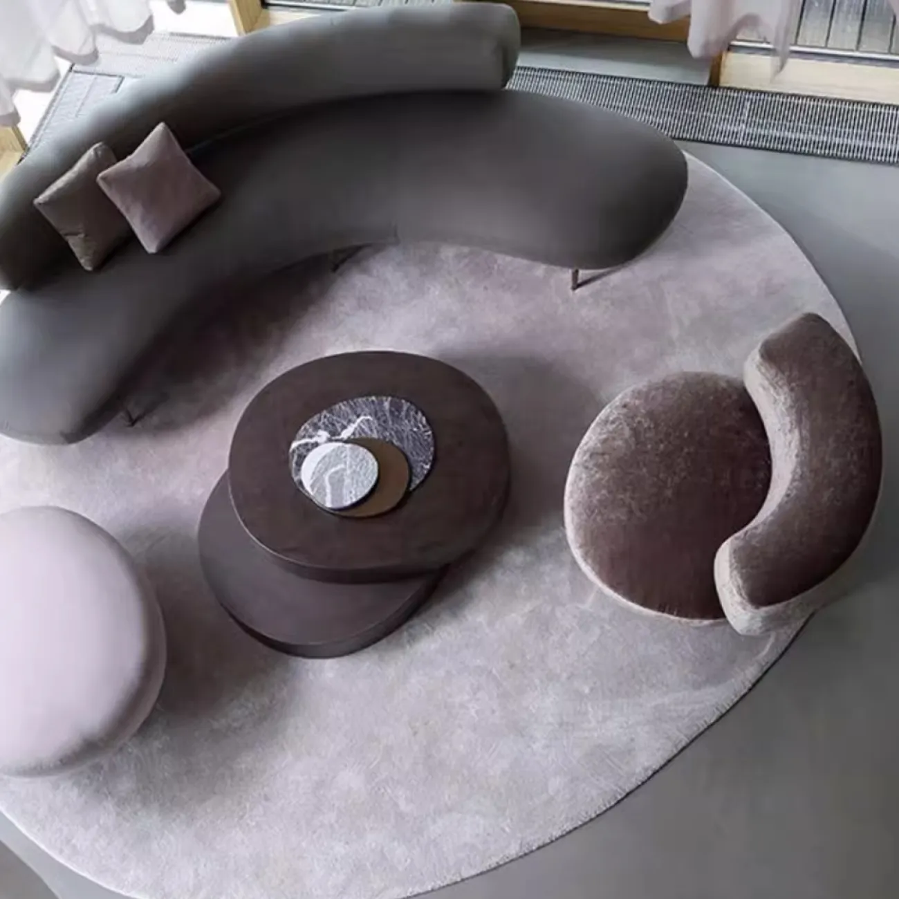 Дизайнерский Одноместный Диван Манго Yanshe от LaLume